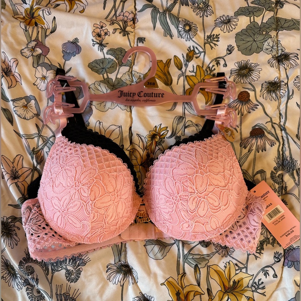 NWT 2- Pack juicy couture push up bras size 36 B